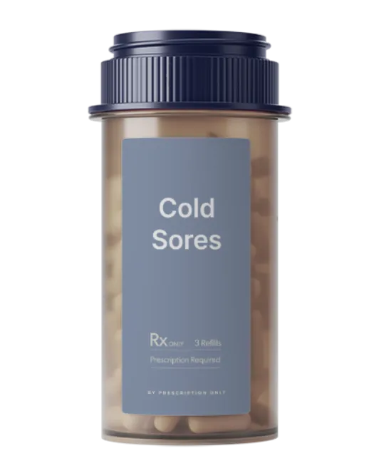 cold sores bottle